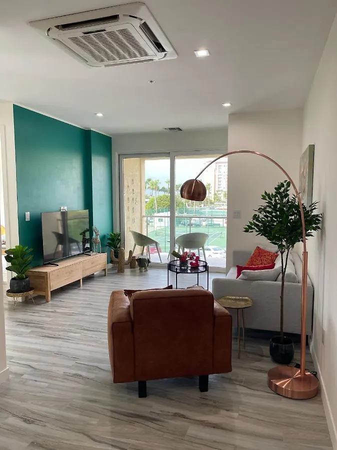 Luxury Ocean View Condo @ Aruba'S Palm Beach Aruba